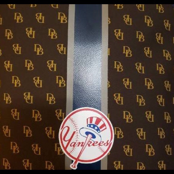 Dooney & Bourke Yankees Zip Pod Backpack Brown MSRP $288.00 Brand New